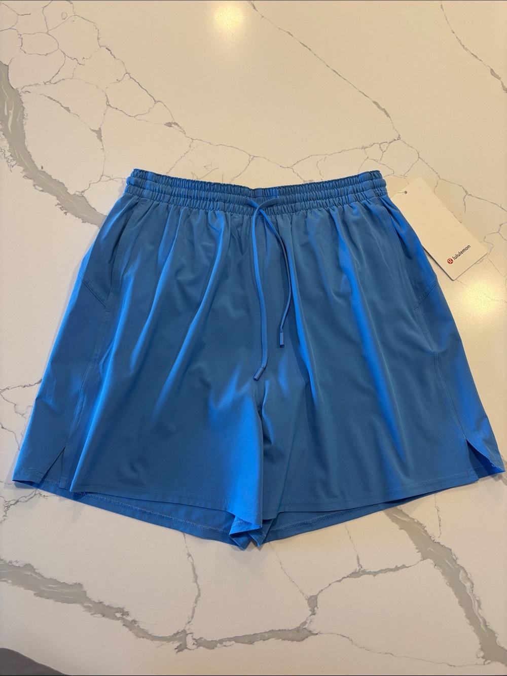 Lululemon Pace Rival High Rise Shorts 5” ~ 6 ~ Pool Party - Picture 2 of 15